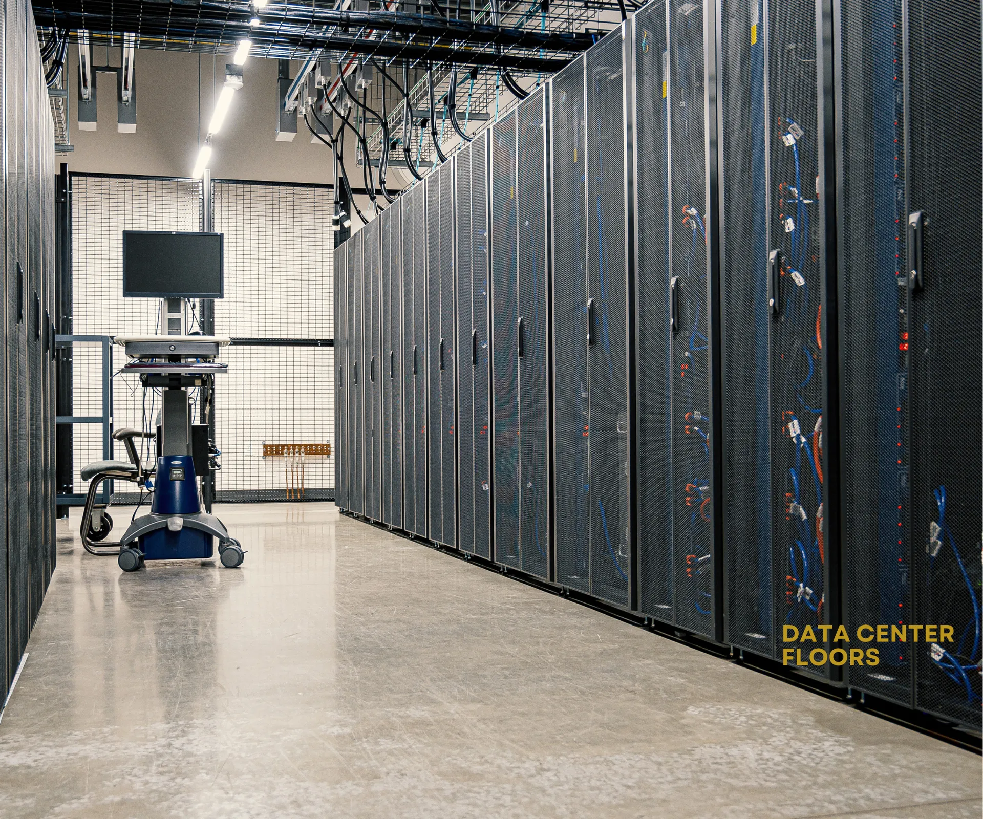 DTI data center specialized flooring systems