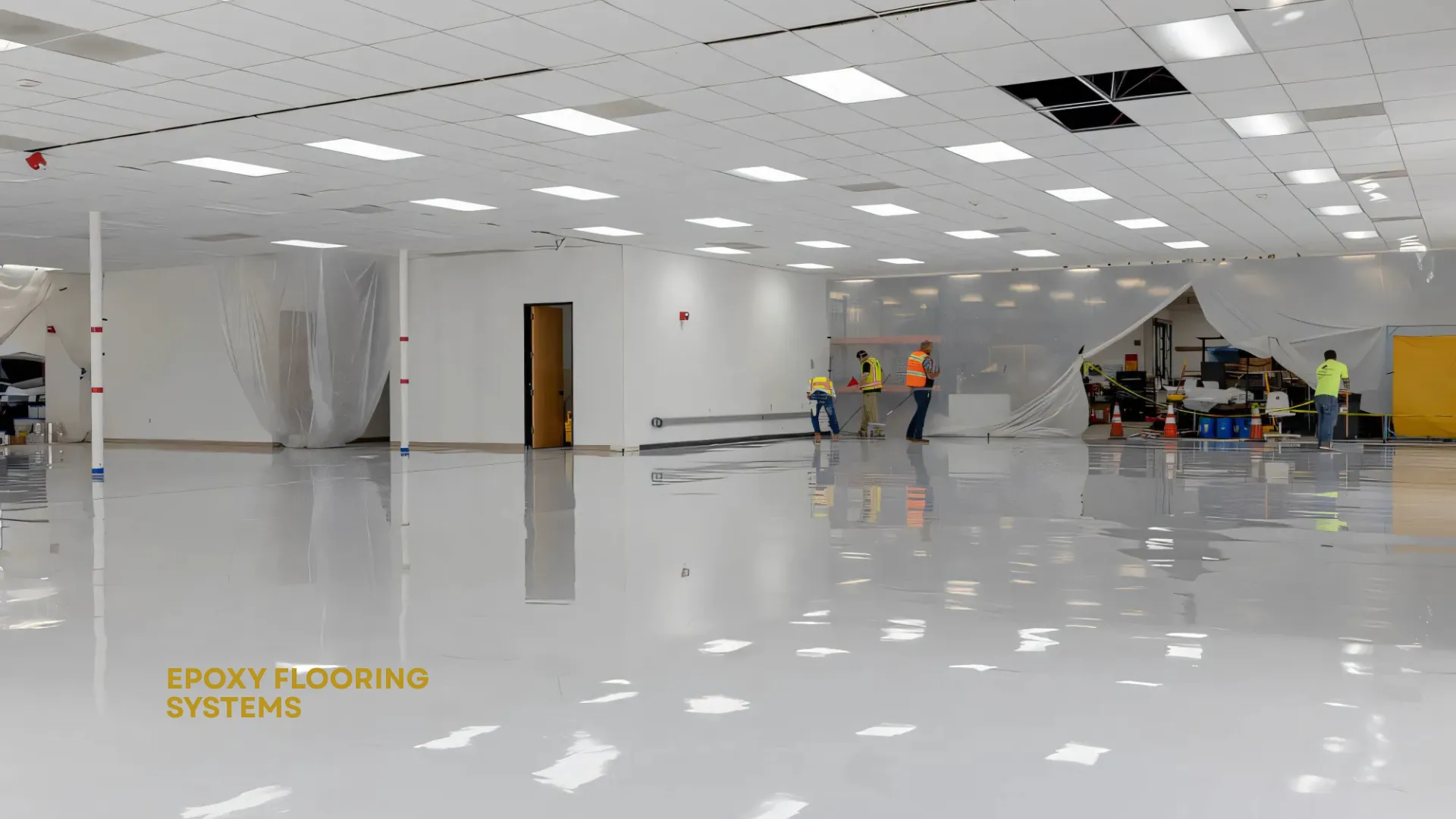 DTI epoxy flooring systems installation