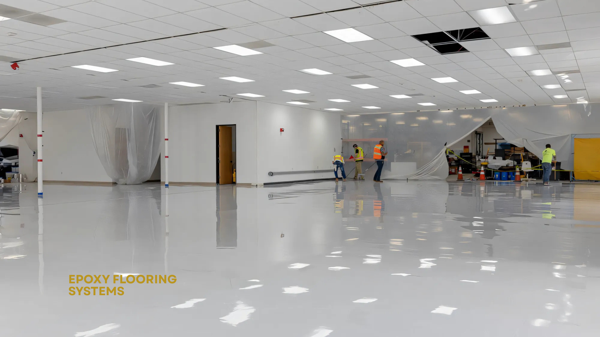 DTI epoxy flooring systems installation