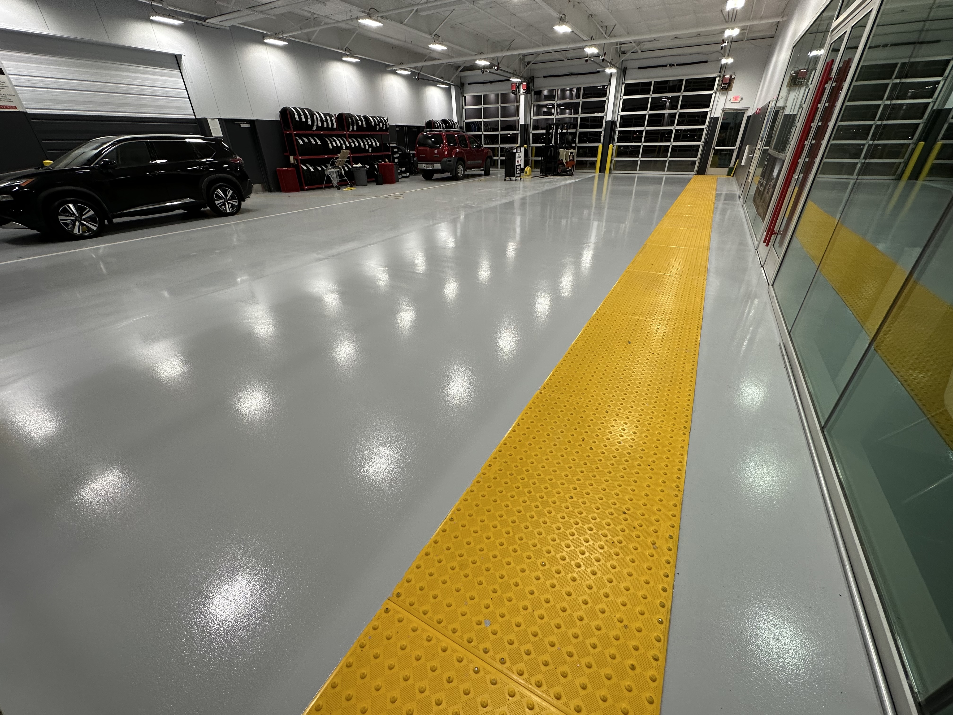 Luxury Car Dealership Showroom - After