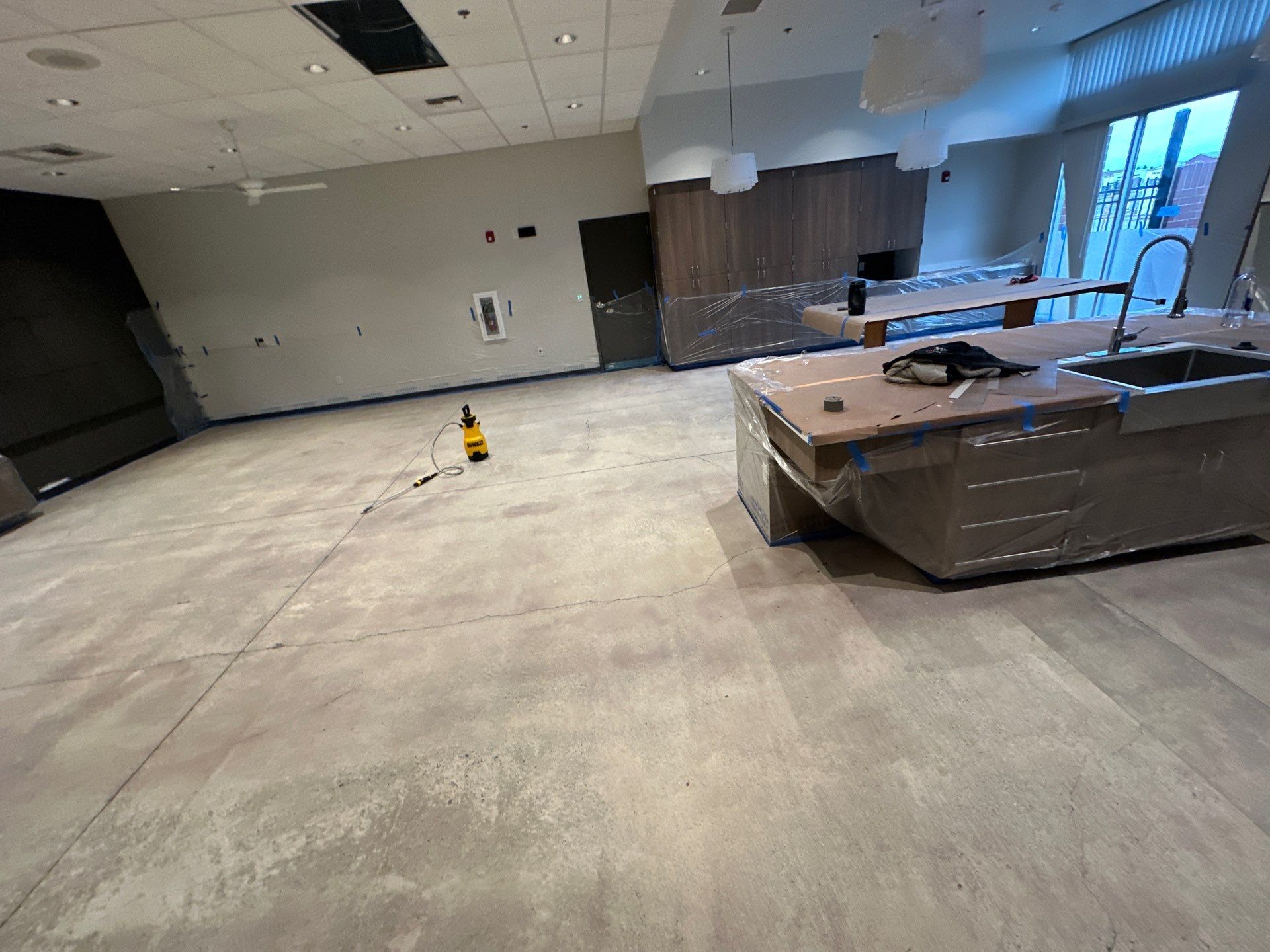Roseville Fire Station - Government facility flooring