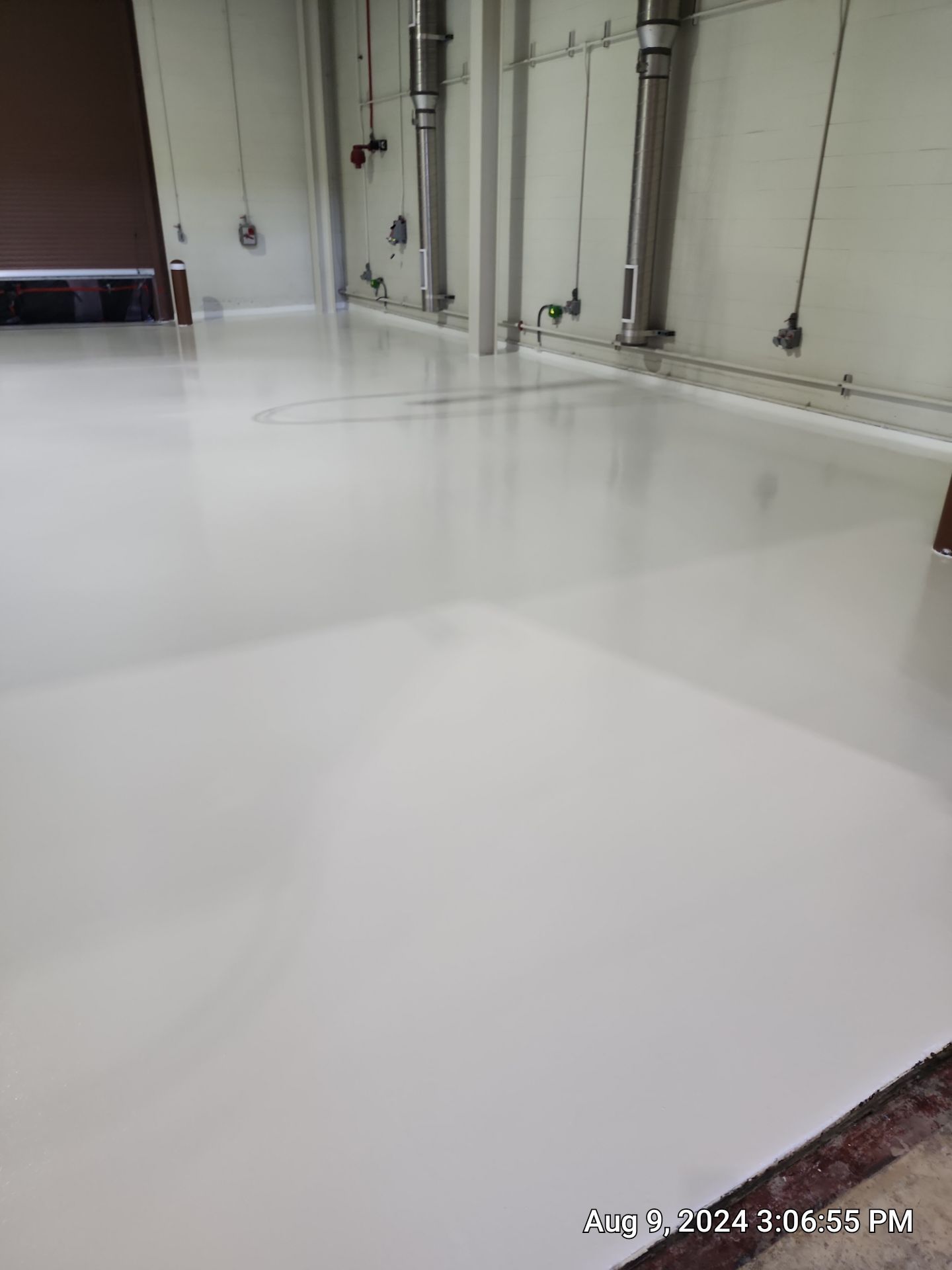 Travis Air Force Base - Fairfield CA - Military facility flooring with epoxy coating