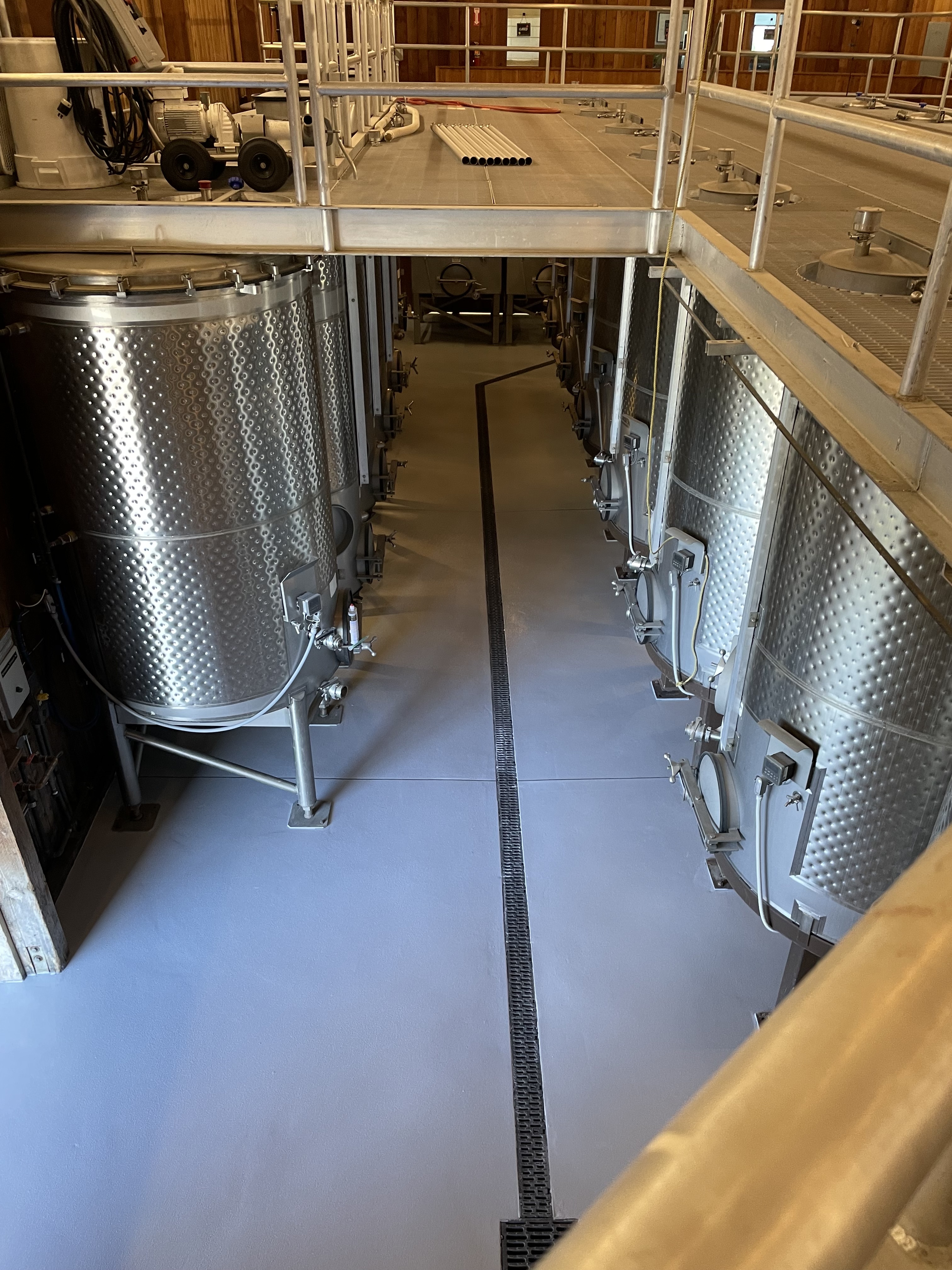 Turnbull Winery - Benicia - Winery flooring installation