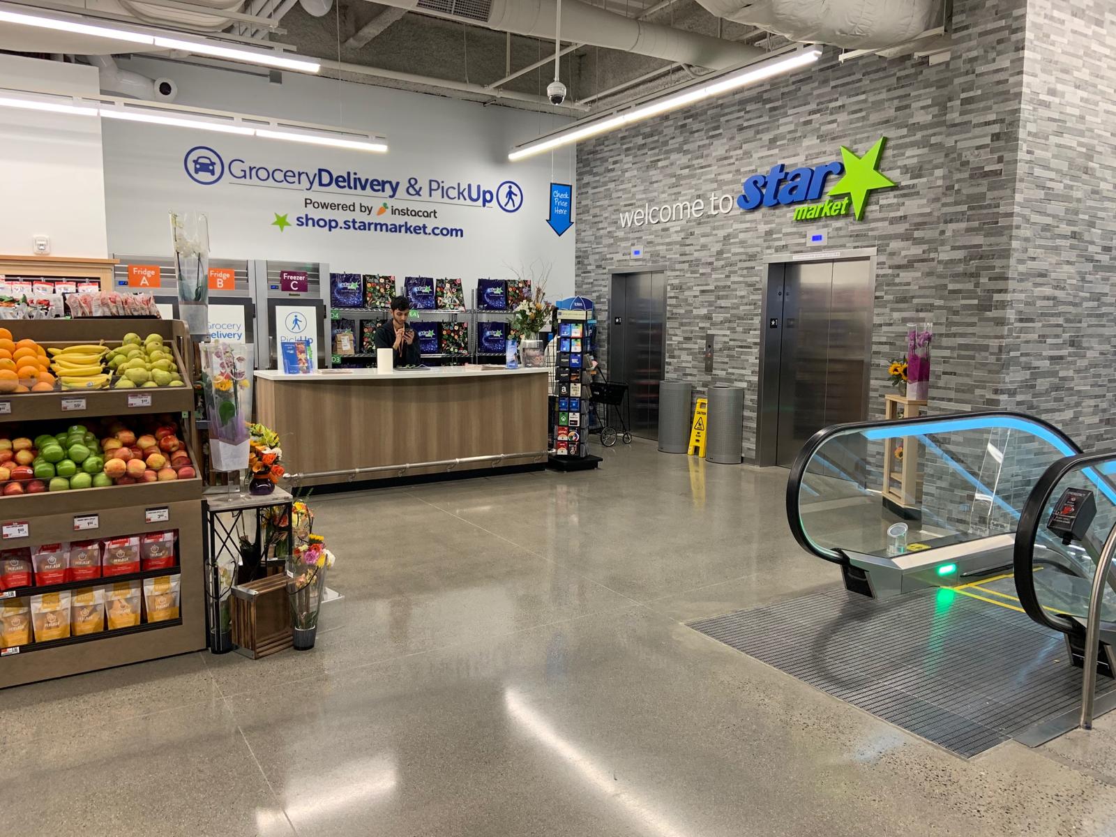 Star Market - Commercial retail flooring installation with polished concrete