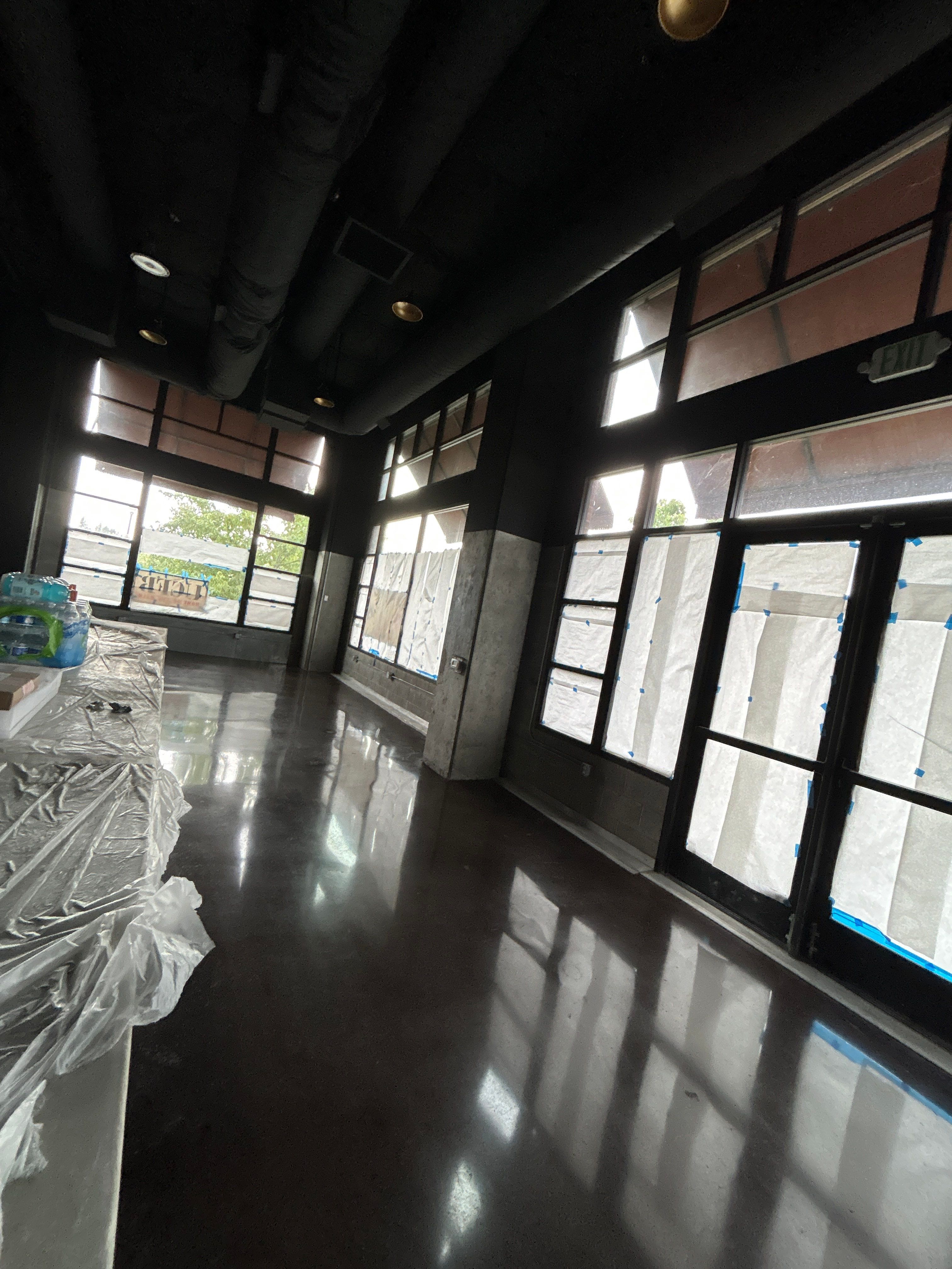 Bistro 135 - Tracy, CA - Restaurant flooring installation