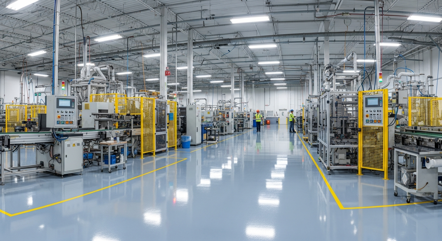 Pisos Epóxicos de Alto Rendimiento para Instalaciones de Manufactura