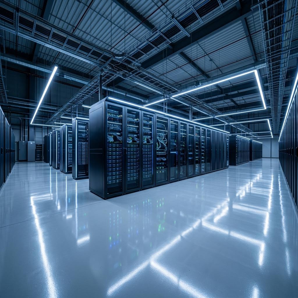 Pisos ESD para centros de datos: cómo elegir entre concreto pulido, loseta y recubrimientos
