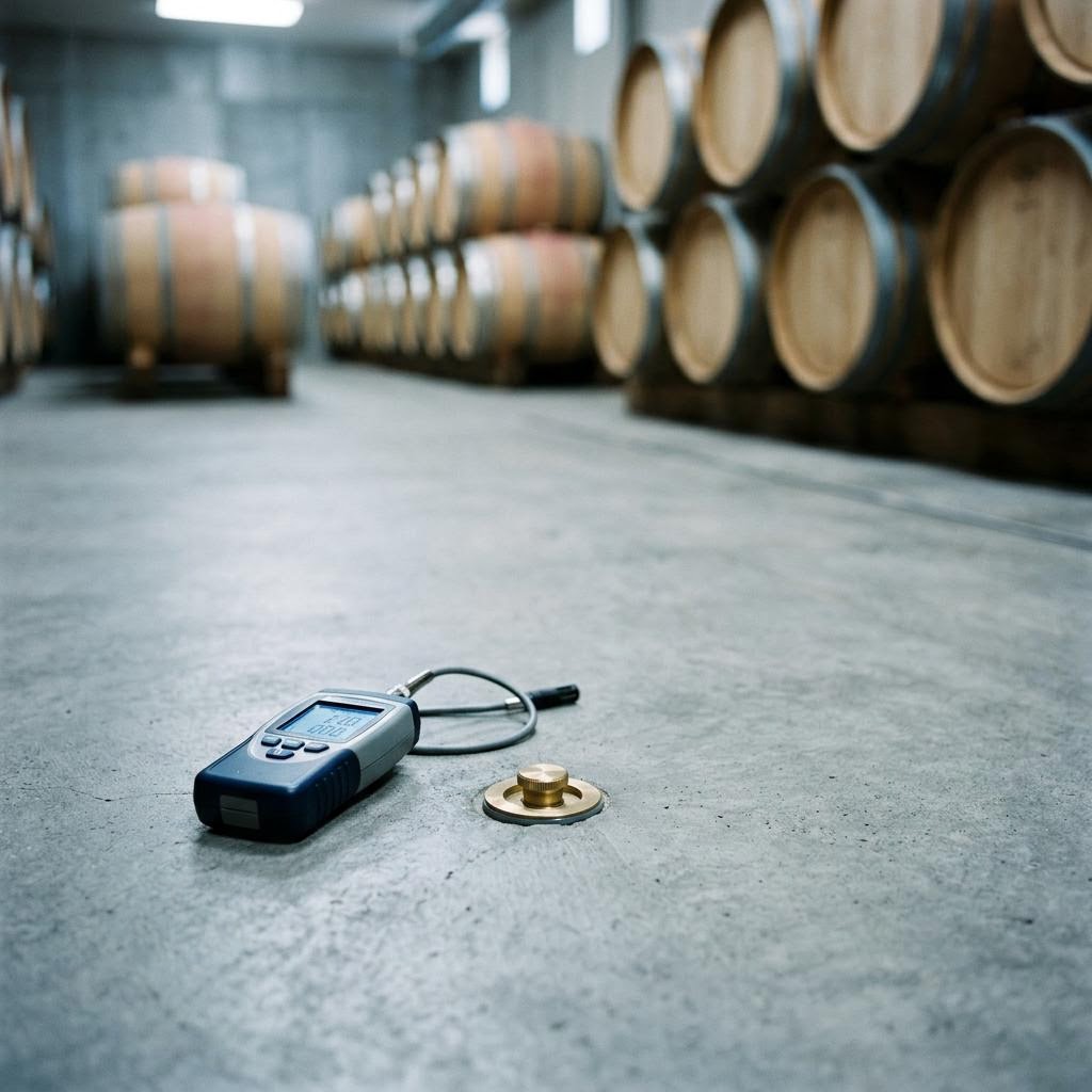 Winery Cellar Floor Moisture: How to Test a Slab Before You Coat It