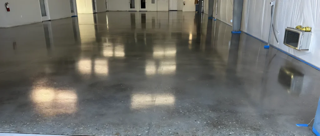 sealed concrete