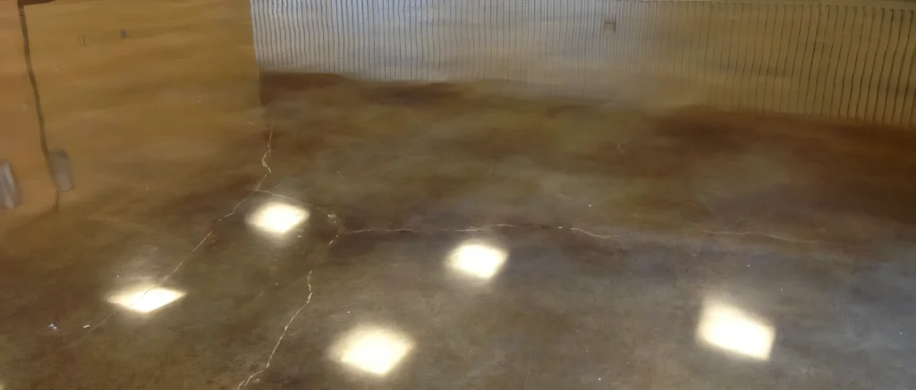 sealed concrete